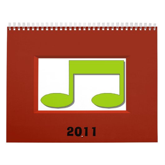 Muziekagenda 2011 kalender (Hoes)