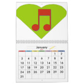 Muziekagenda 2011 kalender (Jan 2027)