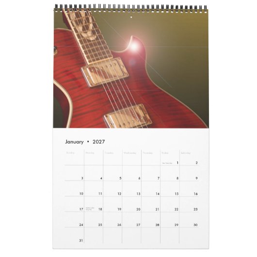 Muziekagenda 2013 kalender (Jan 2027)