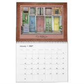 Muziekagenda, illustraties van muziekinstrumenten kalender (Jan 2027)