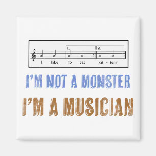 Muziekalfabetisme is iets dat ik graag eet Kittens Magneet