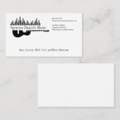 Muziekartiest Gepersonaliseerd Visitekaartje (Voorkant / Achterkant)