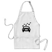 Muziekauto Standaard Schort (Voorkant)