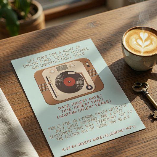 Muziekavond Uitnodiging