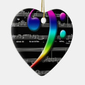 Muziekbaasschoorsteenschoppen Keramisch Ornament (Rechts)