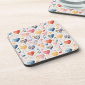 Muziekballonnen onderzetters (Linkerzijde)