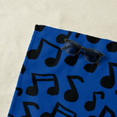 Muziekband Camp muzieknoten Monogram Strandlaken (In situ)