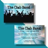 Muziekband Cool Crowd Design Visitekaartje