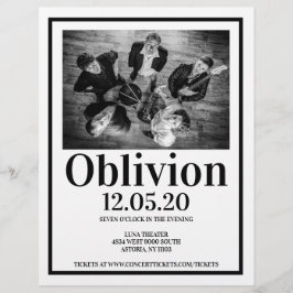 Muziekbandconcertflyer Flyer