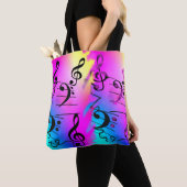 Muziekbelasting Tote Bag (Dichtbij)