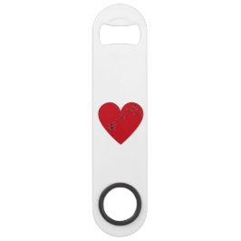 Muziekbiljetten in de gordel, roestvrije flesopeni speed flessenopener