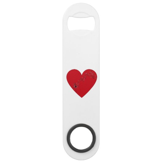 Muziekbiljetten in de gordel, roestvrije flesopeni speed flessenopener (Voorkant)