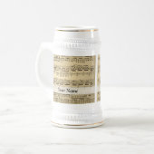  muziekblad bierpul (Voorkant links)