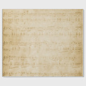 Muziekblad Cadeaupapier (Vlak)