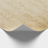 Muziekblad Cadeaupapier (Hoek)