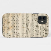Muziekblad Case-Mate iPhone Case (Achterkant (horizontaal))