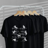 Muziekblad Cat Silhouette T-shirt