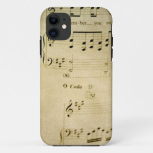 muziekblad iPhone 5 Hoesje