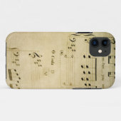  muziekblad iPhone 5 Hoesje (Achterkant (horizontaal))