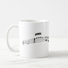 Muziekblad Koffiemok