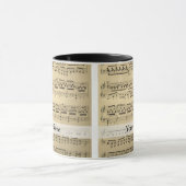 muziekblad mok (Midden)