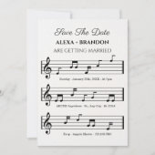 Muziekblad notities Bruiloft (Voorkant)