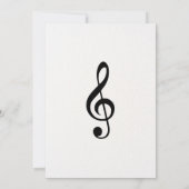 Muziekblad notities Bruiloft (Achterkant)