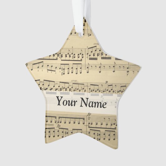  muziekblad ornament (voorkant)