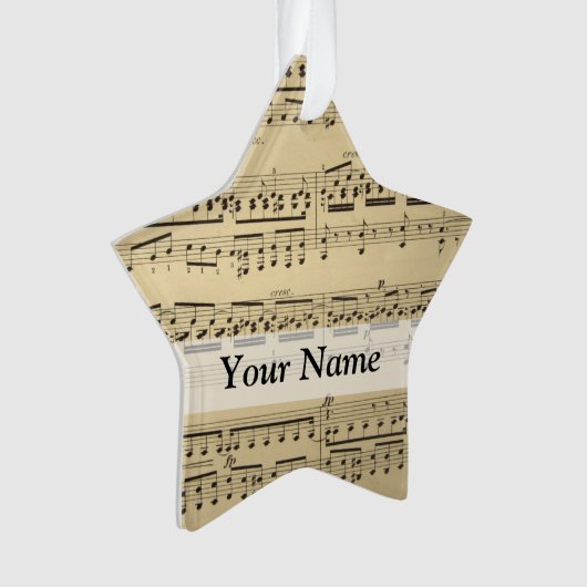  muziekblad ornament (voorkant)