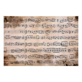  muziekblad perfect poster (Voorkant)