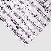 Muziekblad Tissue Collage Tissuepapier (Detail)