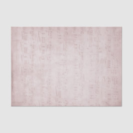 muziekblad tissuepapier