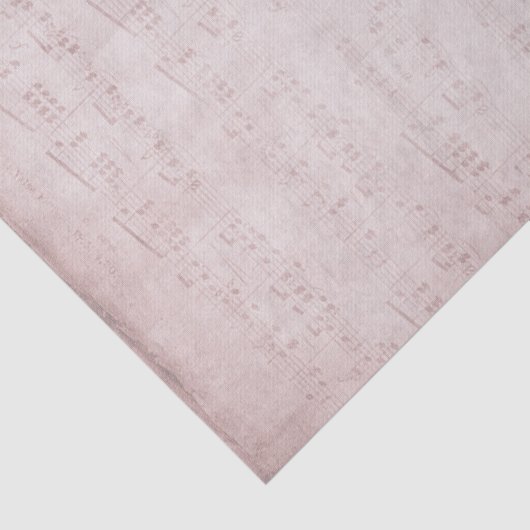  muziekblad tissuepapier (Detail)
