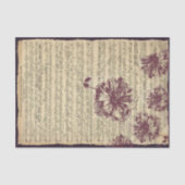  muziekblad tissuepapier (Voorkant)