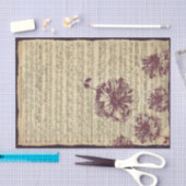  muziekblad tissuepapier (Craft)