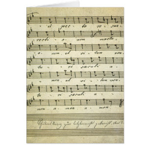 muziekbladen, Antiek muziekserie 1810