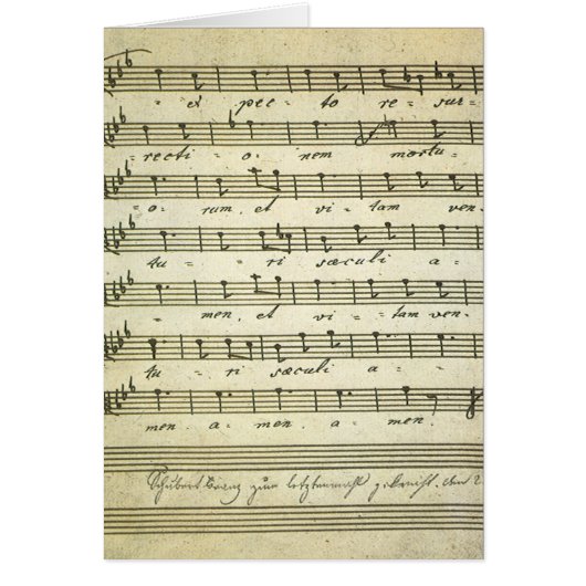 muziekbladen, Antiek muziekserie 1810 (Voorkant)