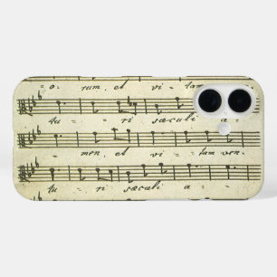 muziekbladen, Antiek muziekserie 1810 iPhone 16 Hoesje