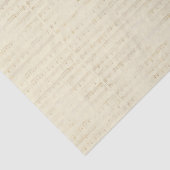  muziekbladen tissuepapier (Detail)