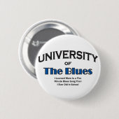 muziekblues ronde button 5,7 cm (Voorkant /achterkant)