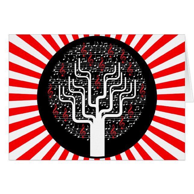 muziekboom (Voorkant Horizontaal)