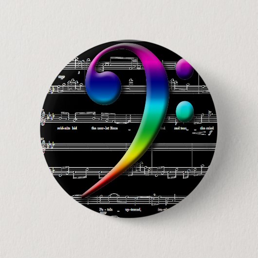Muziekcadeaus Ronde Button 5,7 Cm (Voorkant)