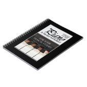 Muziekcadeautjes - Pianstudenten Notitieboek (Linkerzijde)