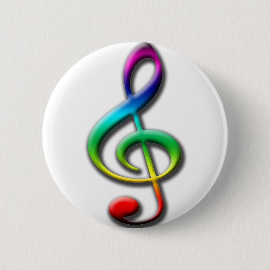 Muziekcadeautjes! Ronde Button 5,7 Cm (Voorkant)