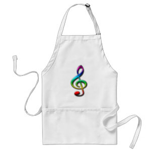 Muziekcadeautjes! Standaard Schort