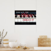 Muziekcadeautjes voor pianstudenten - Piano Poster (Keuken)