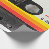 Muziekcassette Cadeaupapier (Hoek)