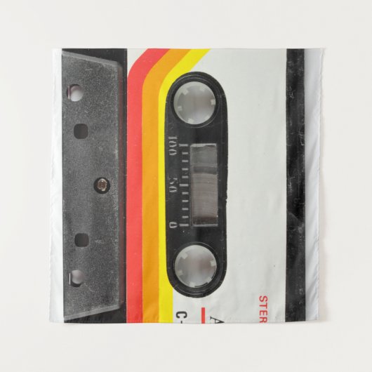 Muziekcassette Wandkleed (Voorkant (horizontaal))