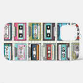  muziekcassetteontwerp Case-Mate iPhone case (Achterkant (horizontaal))