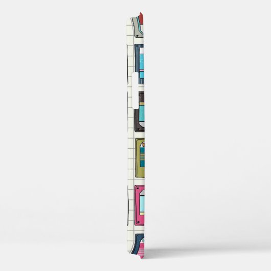  muziekcassetteontwerp Case-Mate iPhone case (Achterkant / Rechts)